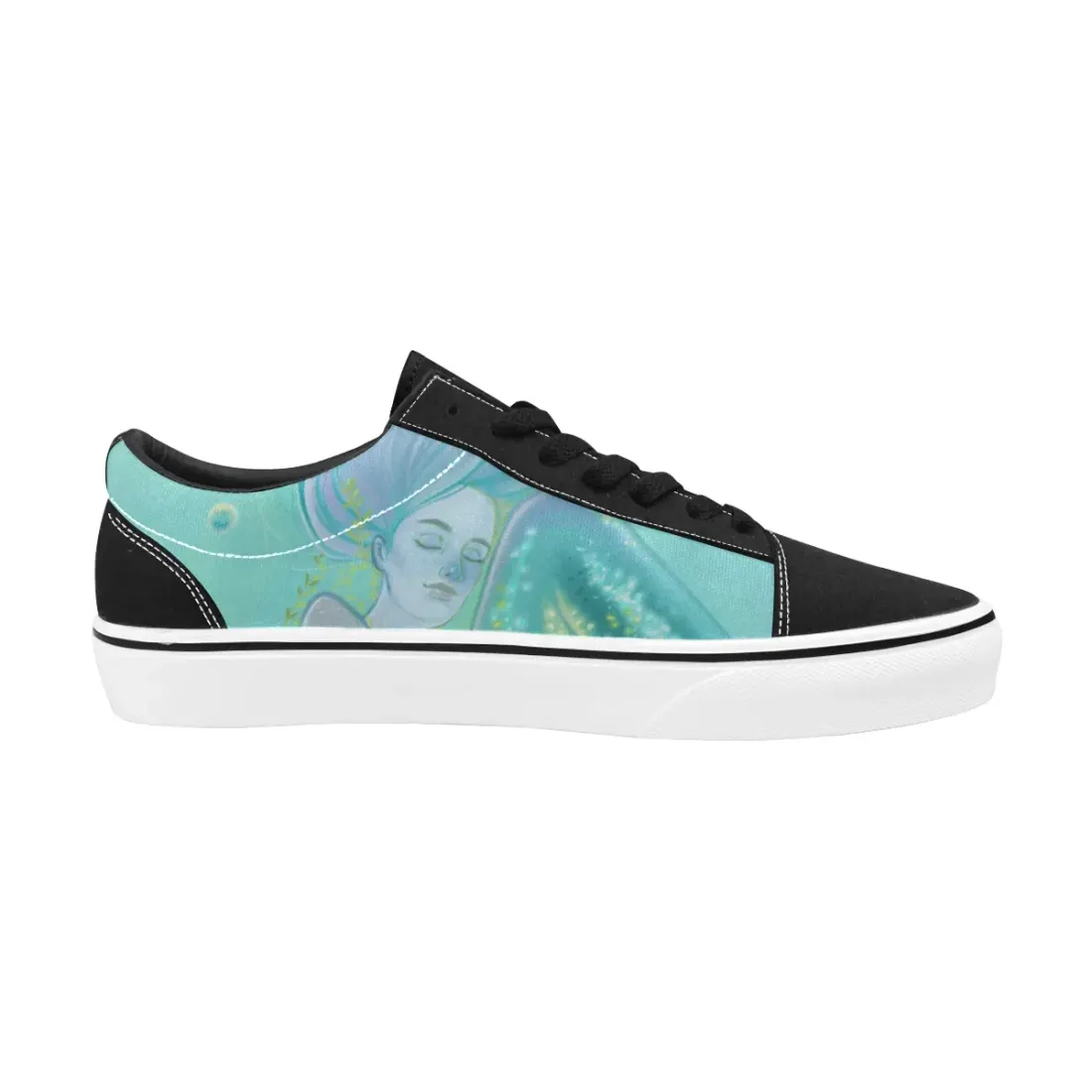 Women's Lace-Up Canvas Shoes (Model E001-2) — photo 3