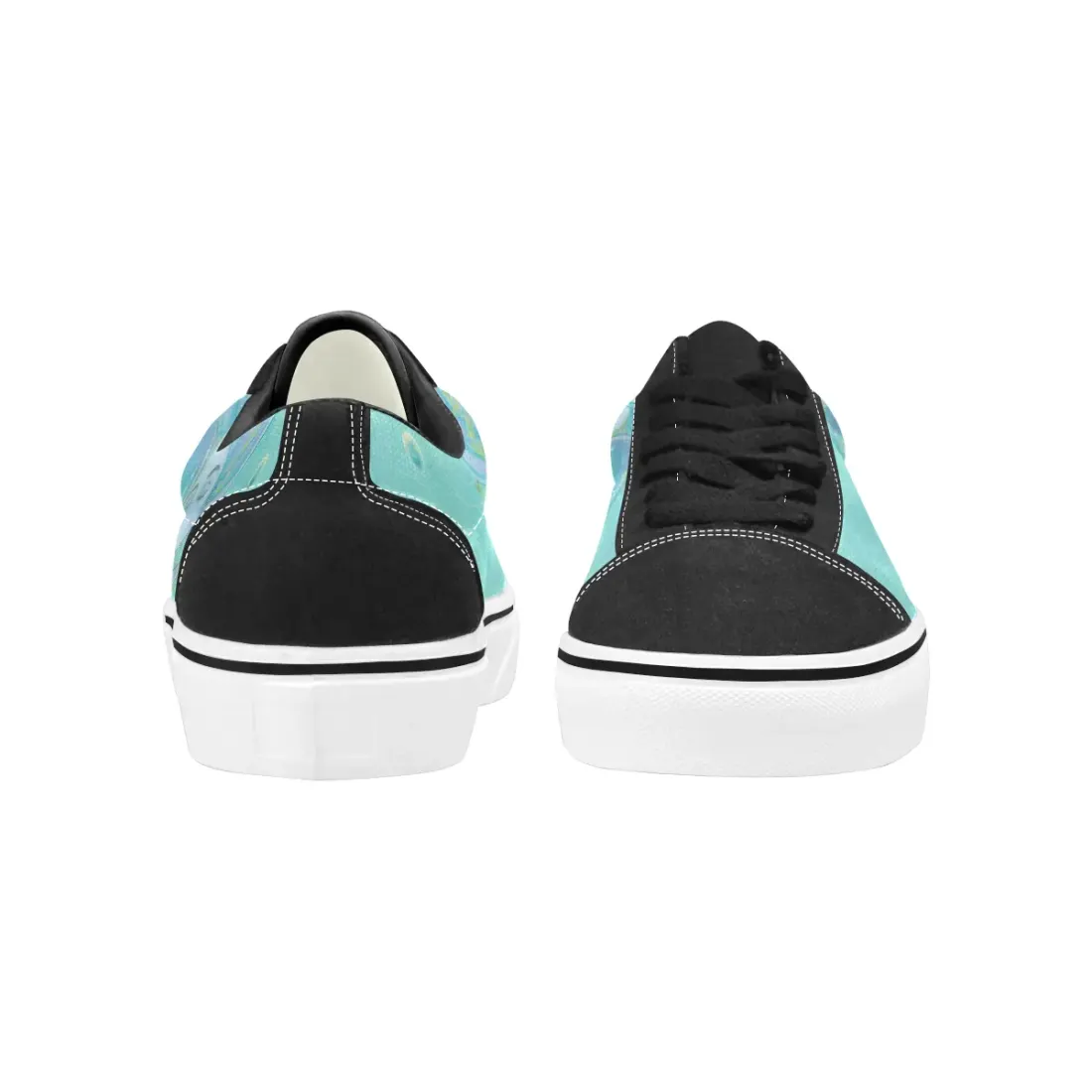 Women's Lace-Up Canvas Shoes (Model E001-2) — photo 4
