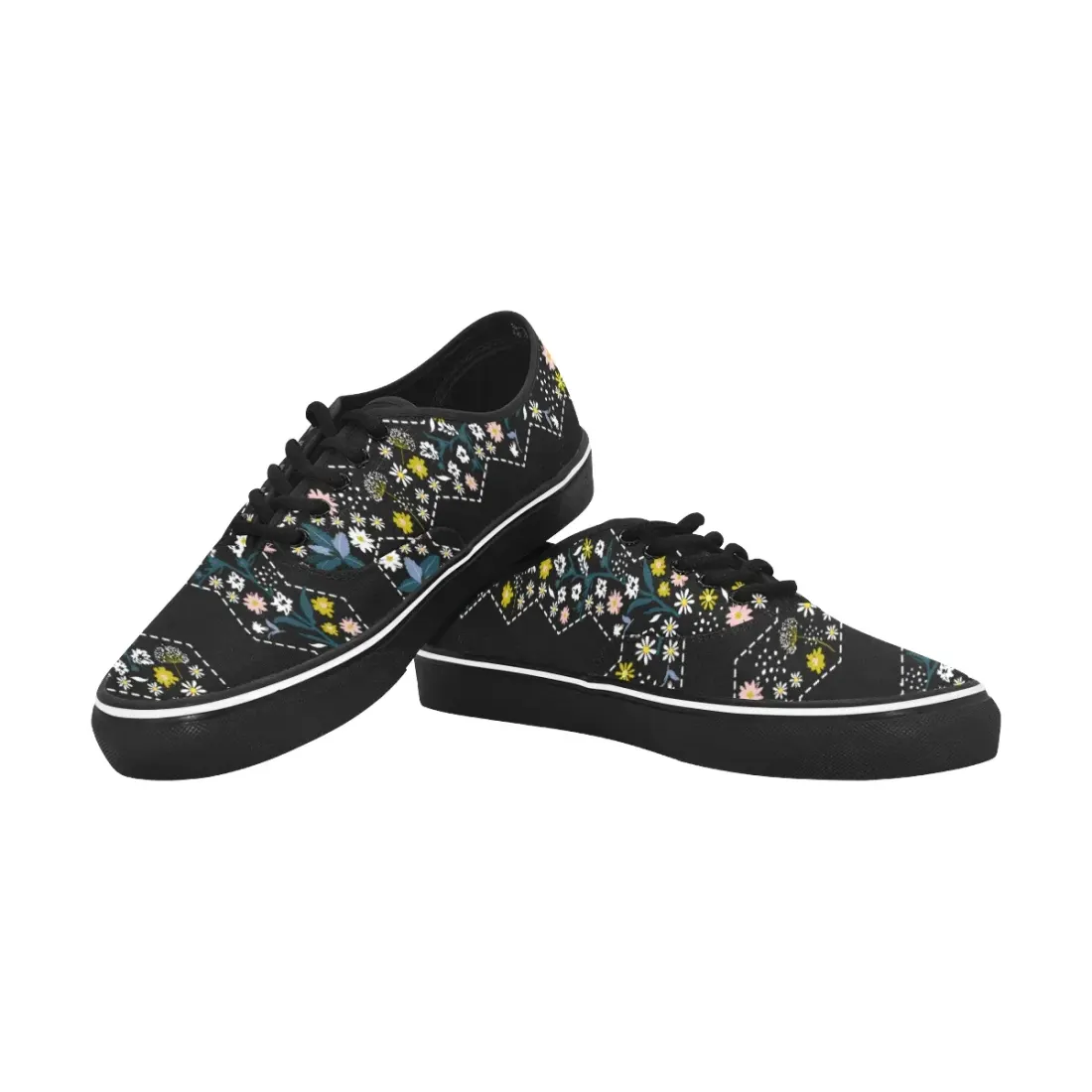 Women's Classic Canvas Low Top Shoe (ModelE001-4) — photo 2