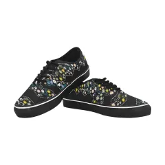 Women's Classic Canvas Low Top Shoe (ModelE001-4) thumbnail 2