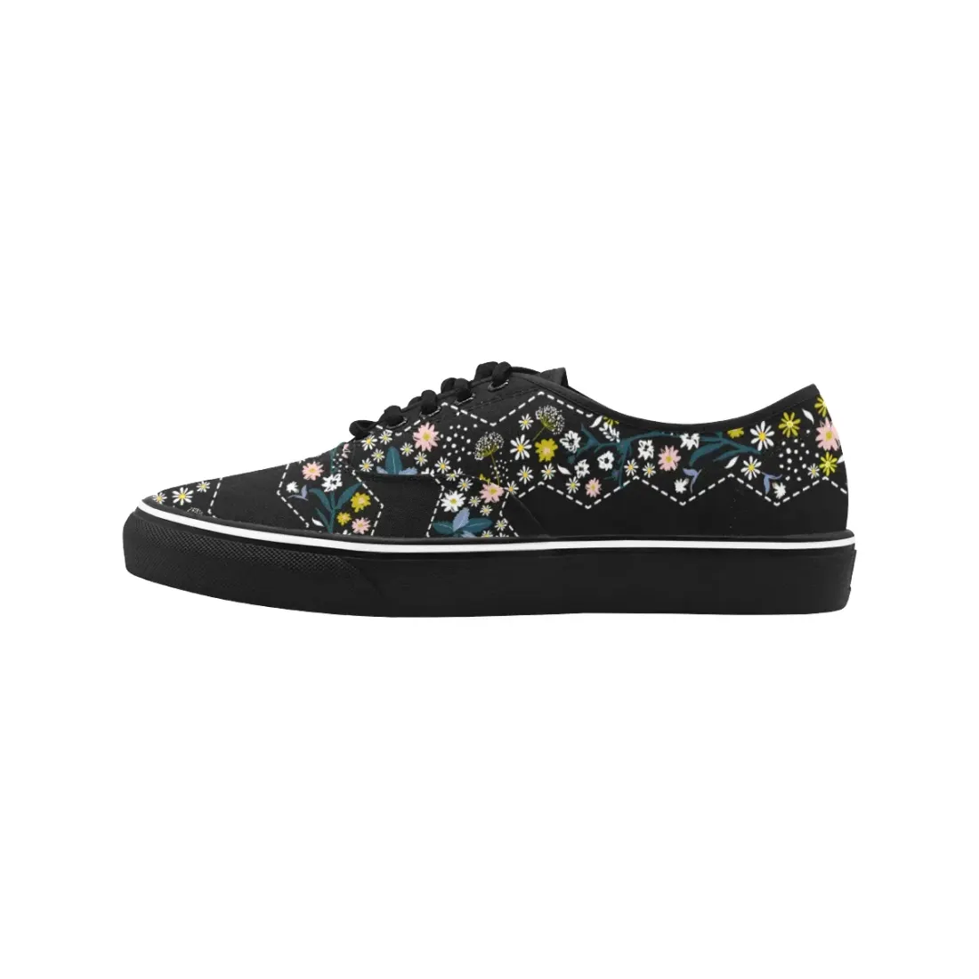 Women's Classic Canvas Low Top Shoe (ModelE001-4) — photo 3
