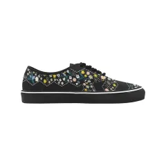 Women's Classic Canvas Low Top Shoe (ModelE001-4) thumbnail 4