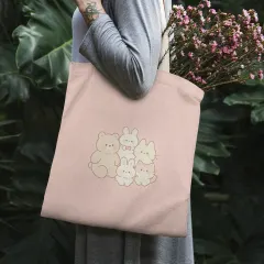 Canvas Tote Bag 38 x 41cm ( One Side Printing ) thumbnail 1