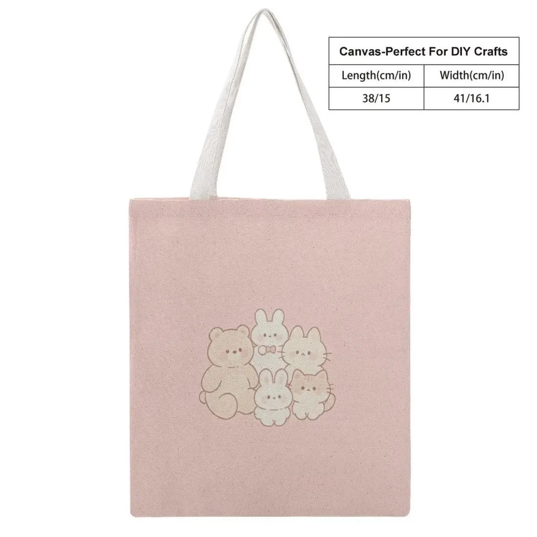 Canvas Tote Bag 38 x 41cm ( One Side Printing ) — photo 5