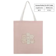 Canvas Tote Bag 38 x 41cm ( One Side Printing ) thumbnail 5