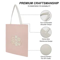 Canvas Tote Bag 38 x 41cm ( One Side Printing ) thumbnail 6