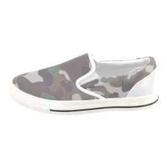 Men's Slip-on Canvas Shoes (Model 019) thumbnail 2