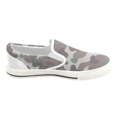 Men's Slip-on Canvas Shoes (Model 019) thumbnail 3