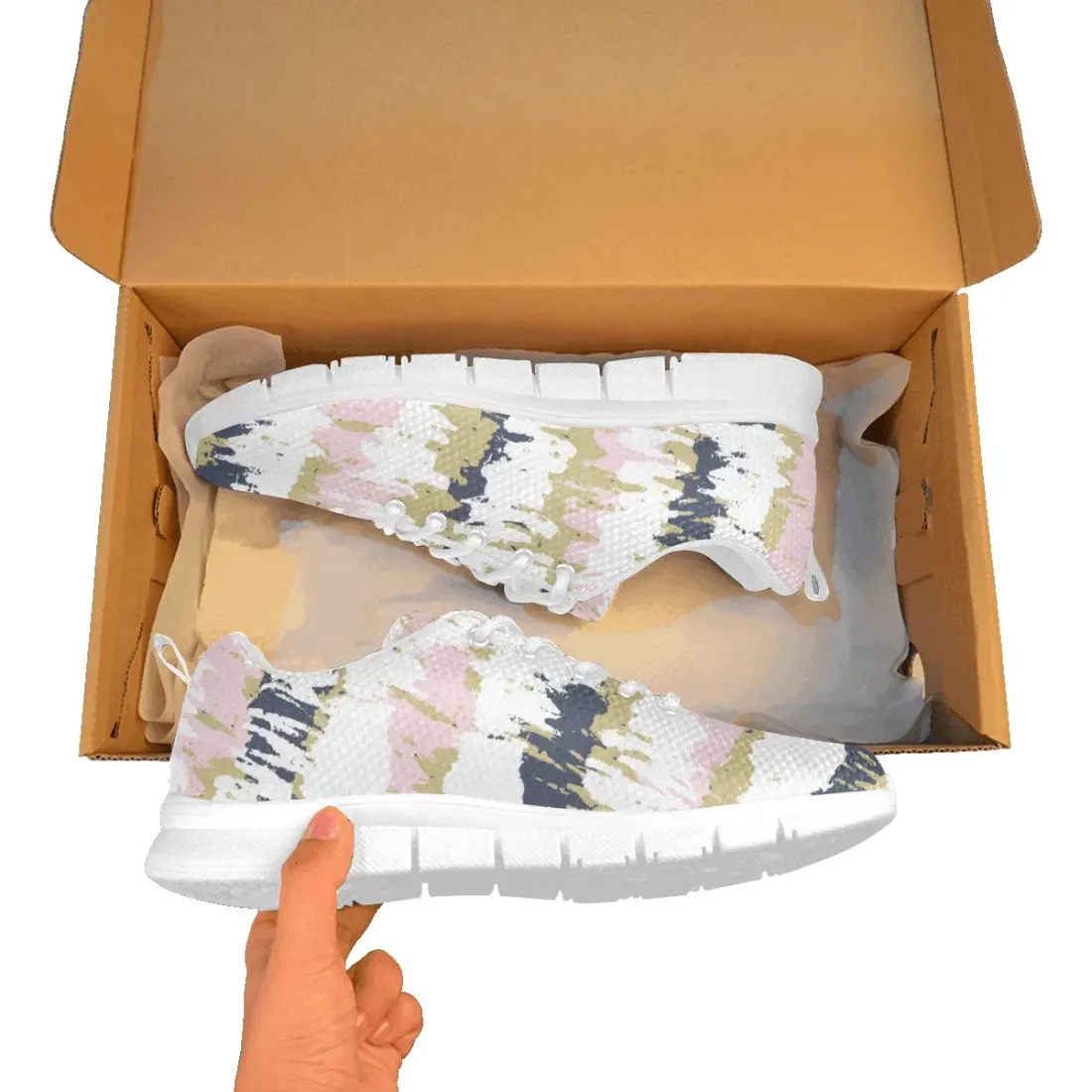 Women's Breathable Sneakers (Model 055) — photo 5