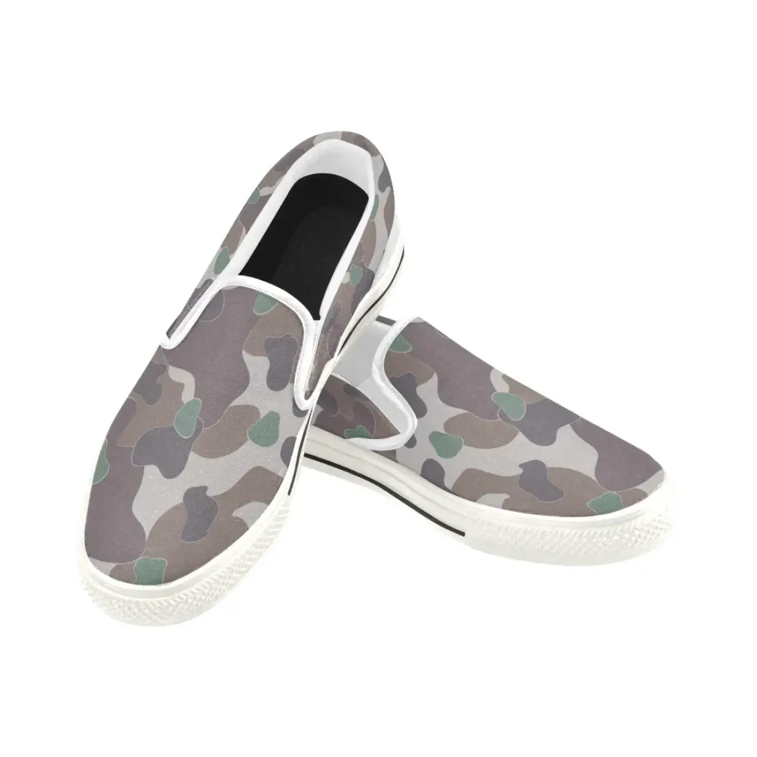 Men's Slip-on Canvas Shoes (Model 019) — photo 6