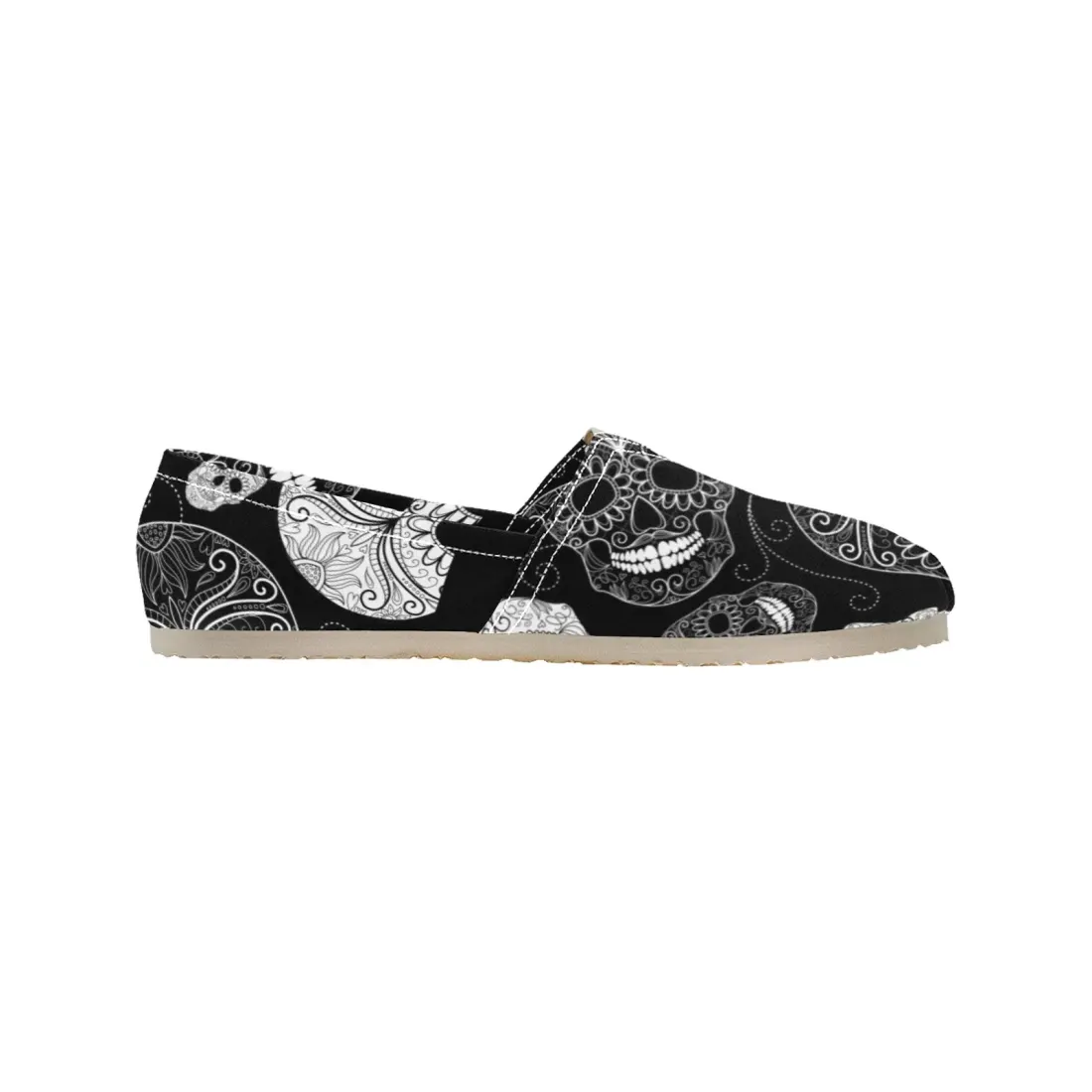 Men's Classic Canvas Slip-On Shoes(Model1206) — photo 4