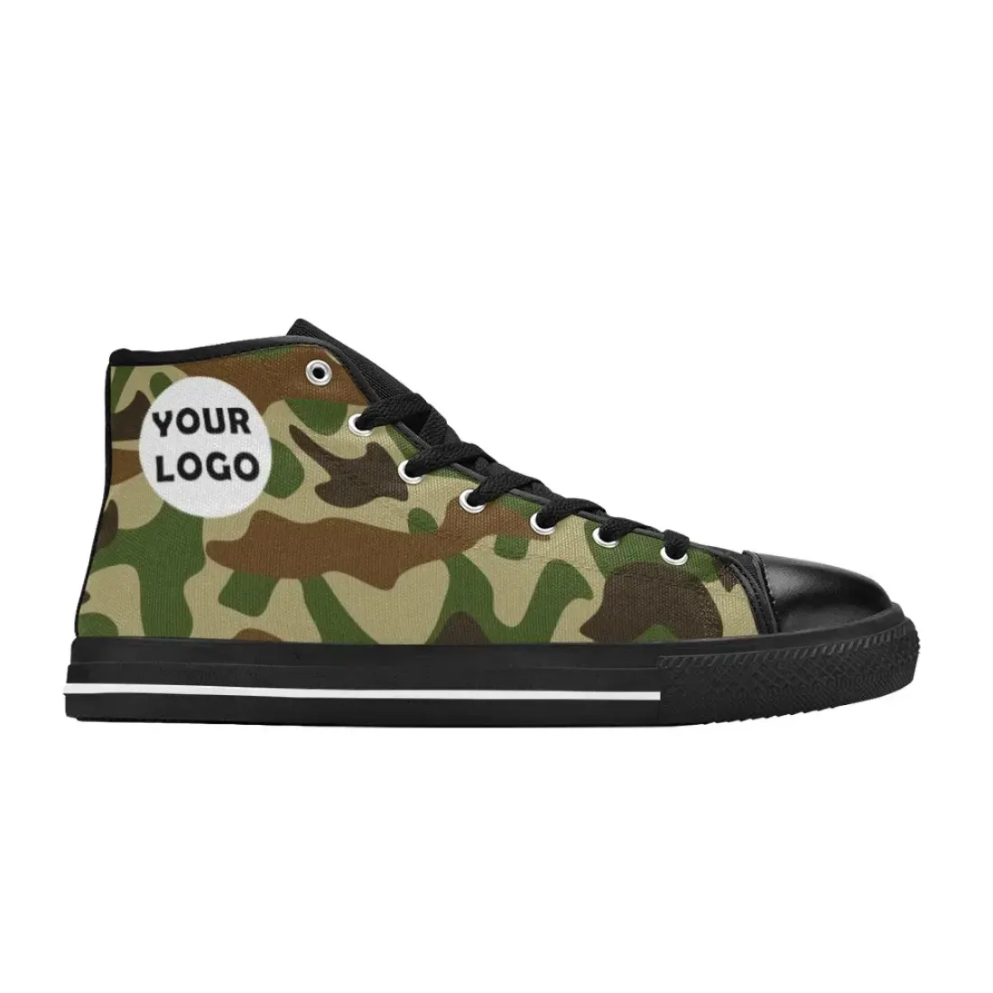 Aquila High Top Canvas Men's Shoes (Model 017) — photo 3