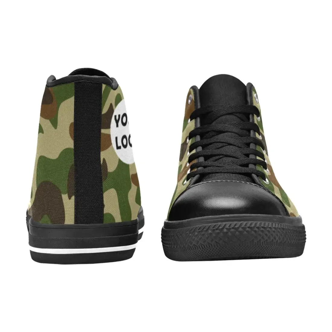 Aquila High Top Canvas Men's Shoes (Model 017) — photo 5