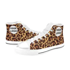 Aquila High Top Canvas Women's Shoes (Model 017) thumbnail 2