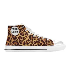 Aquila High Top Canvas Women's Shoes (Model 017) thumbnail 3