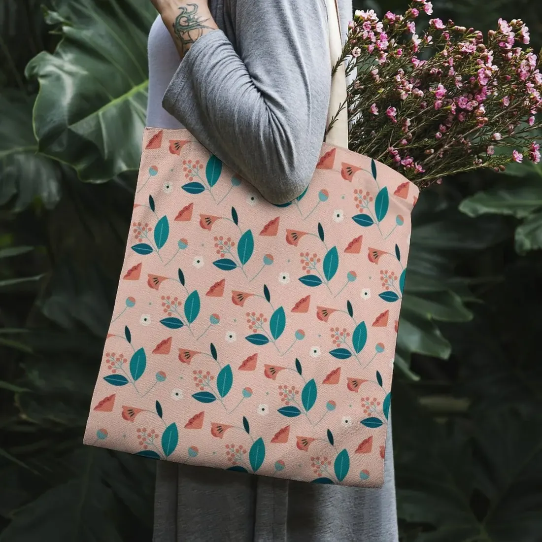 Canvas Tote Bag 38 x 41cm ( Two-Sided Printing ) — photo 3