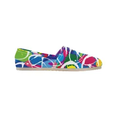 Women's Canvas Slip-On Shoes(Model1206) thumbnail 3