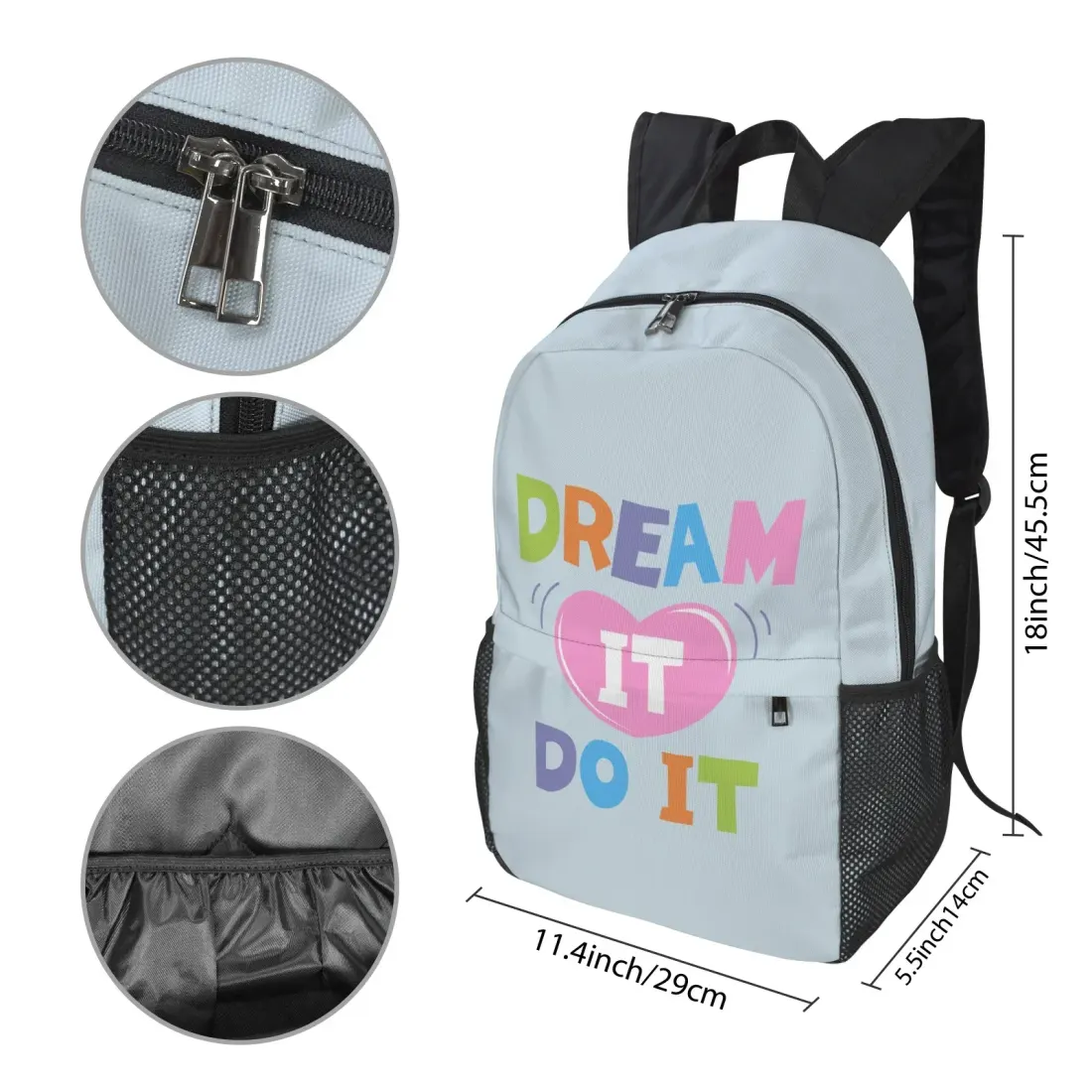 Custom Casual Adult Backpack (Model 1754) — photo 6