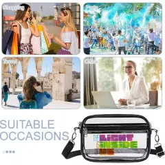 Small Clear Satchel Bag thumbnail 5
