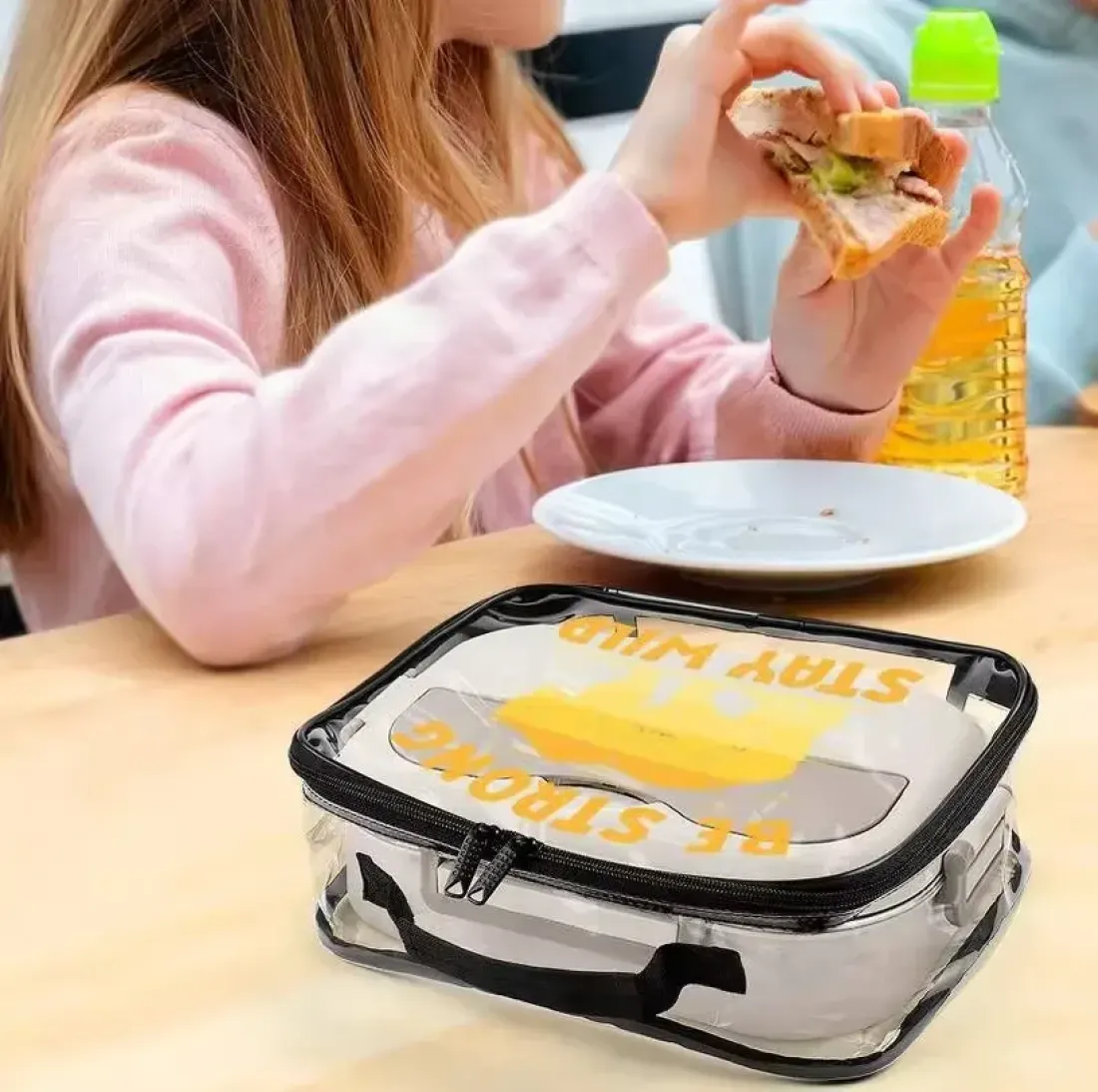 3-Piece Clear Backpack Set — photo 4