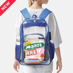 PVC Clear Backpack thumbnail 1