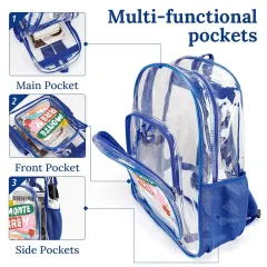 PVC Clear Backpack thumbnail 6