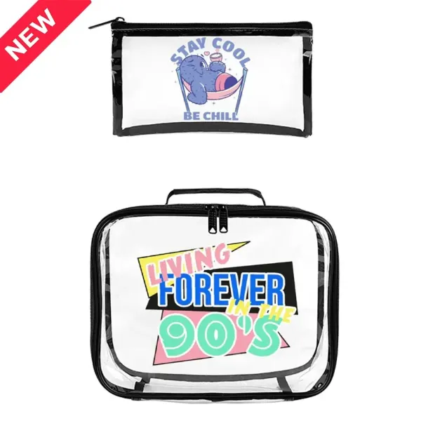 2-Pack Clear Storage Bags