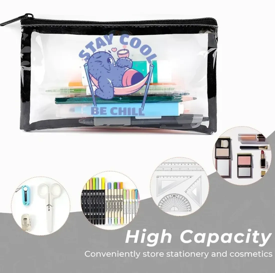2-Pack Clear Storage Bags — photo 5