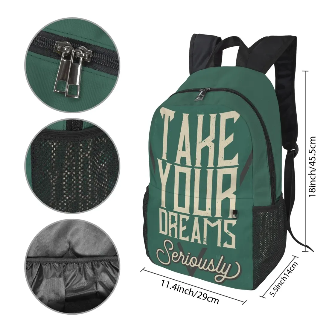Adult Casual Backpack(Model 1754) — photo 3