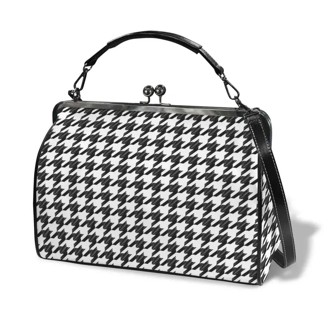 Kisslock Crossbody Shoulder Bag-Large (Model 1752) — photo 5