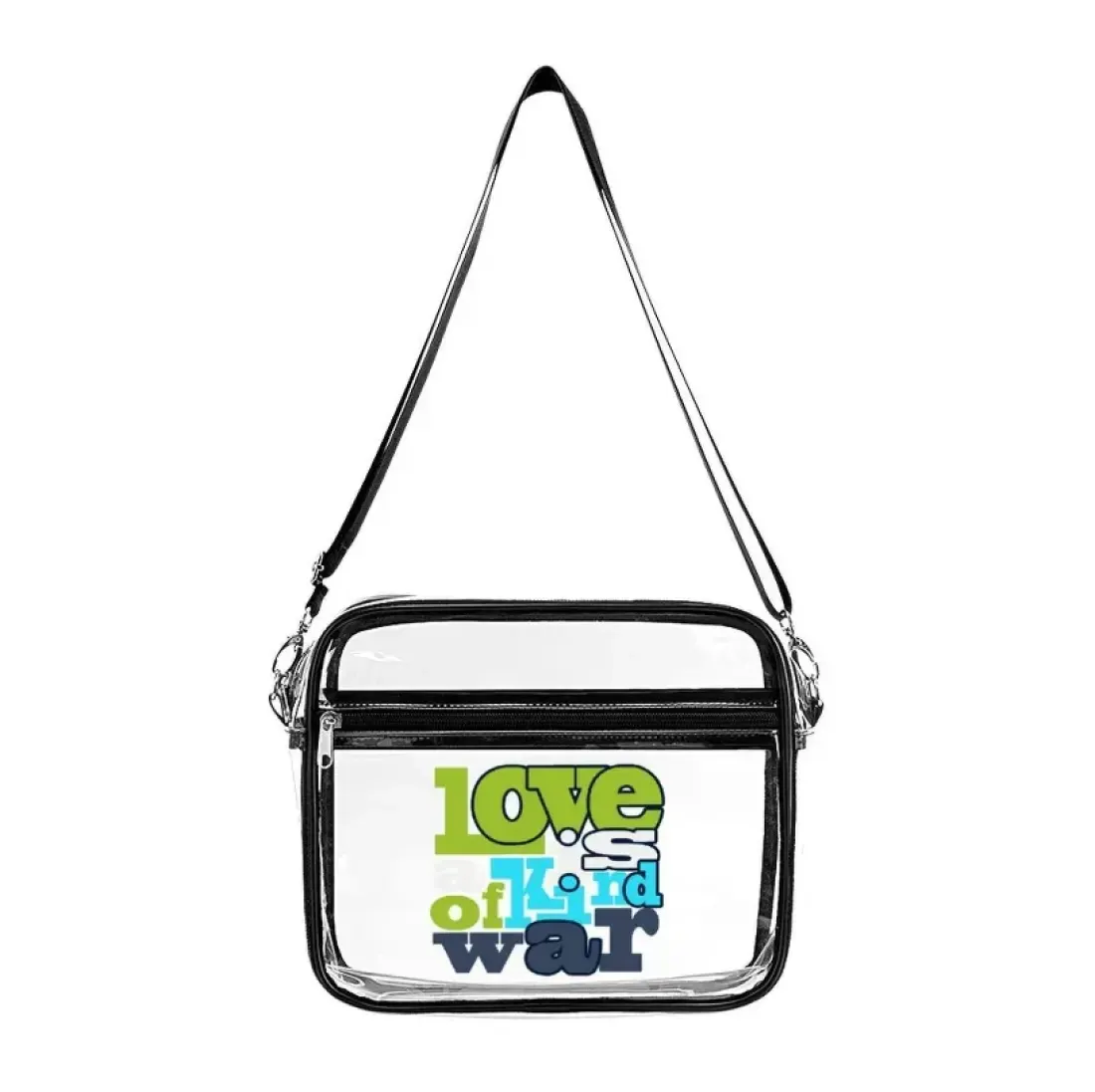 Large Clear Satchel Bag — photo 3