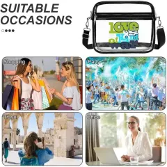 Large Clear Satchel Bag thumbnail 5
