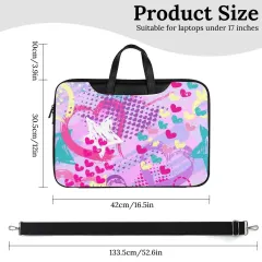 PU Leather Laptop Bag(42x30.5cm) thumbnail 4