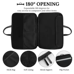 PU Leather Laptop Bag(42x30.5cm) thumbnail 5