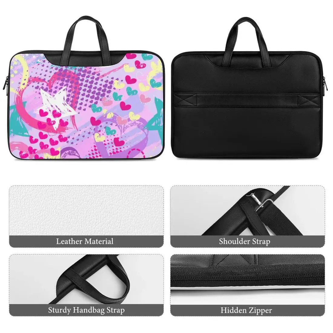 PU Leather Laptop Bag(42x30.5cm) — photo 6