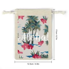 Small Cotton Linen Drawstring Bags(8 Pcs) thumbnail 3