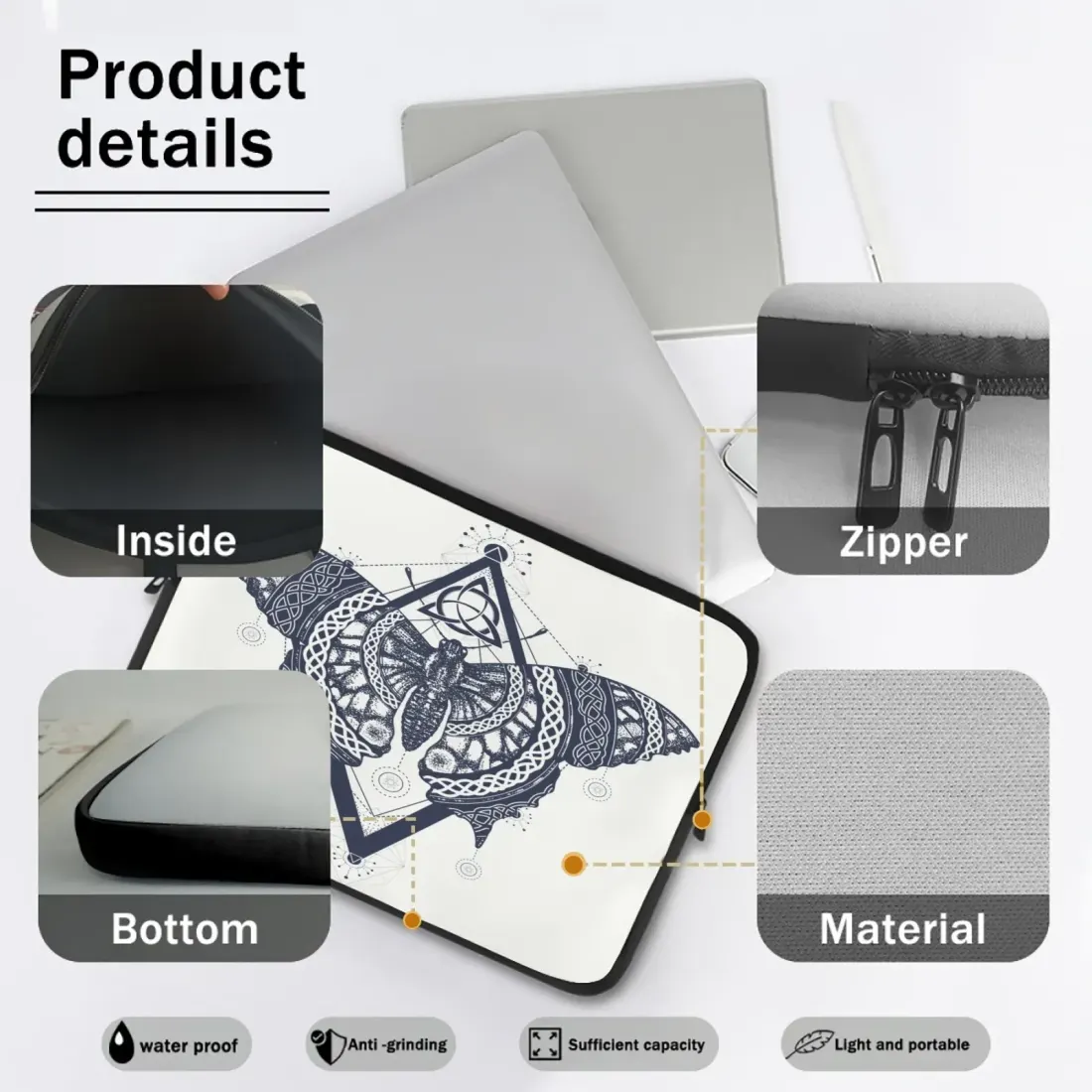 Portable Handheld Laptop Case 15 inch — photo 6