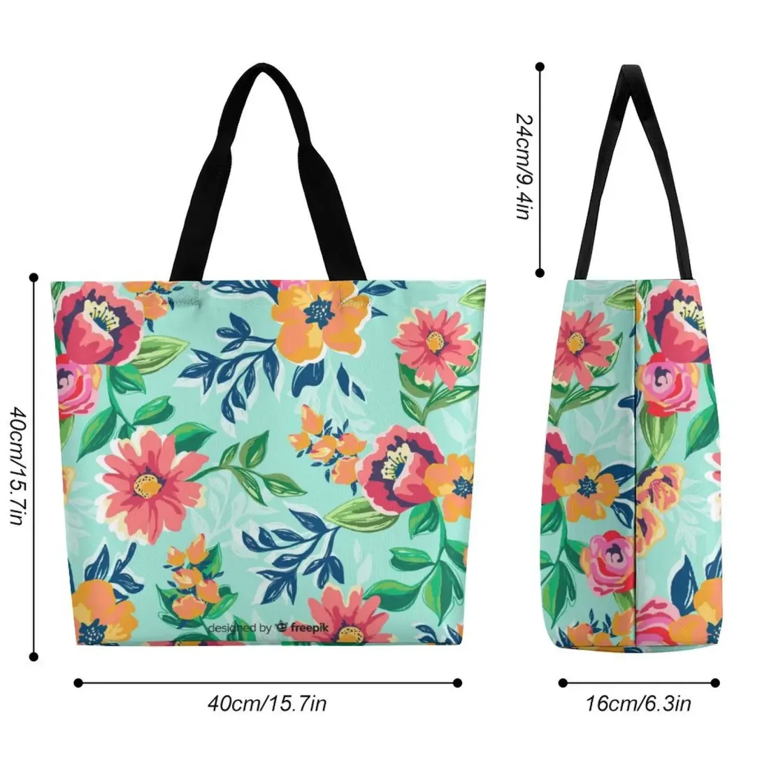 All Over Print Grocery Bag — photo 4