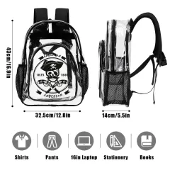 Custom Clear Backpack thumbnail 5