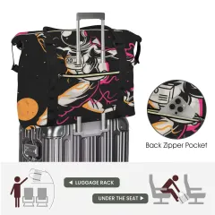 Large Travel Bag with Trolley Sleeve (Model 1715) thumbnail 3