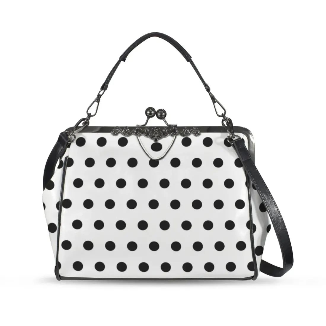 Kisslock Crossbody Shoulder Bag(Model 1752) — photo 3