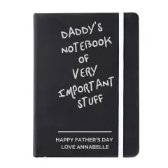 Personalized Hardback Notebook, Engraved Journal for Dad, Custom Notebook thumbnail 5