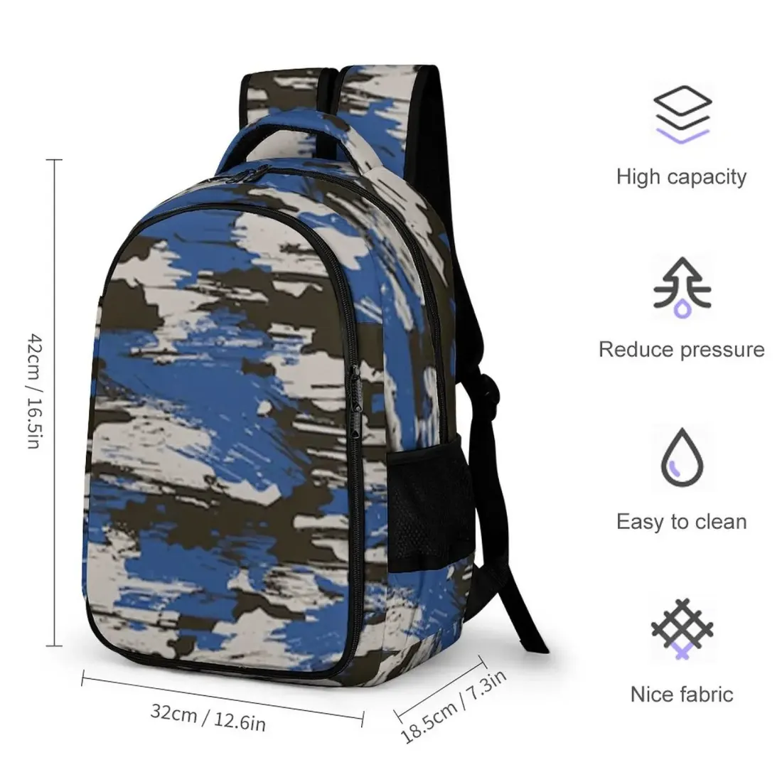 Custom All Over Print Backpack — photo 2