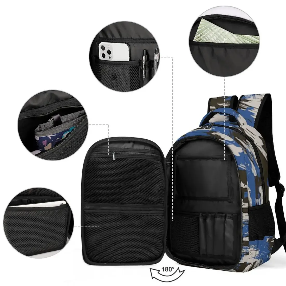 Custom All Over Print Backpack — photo 4