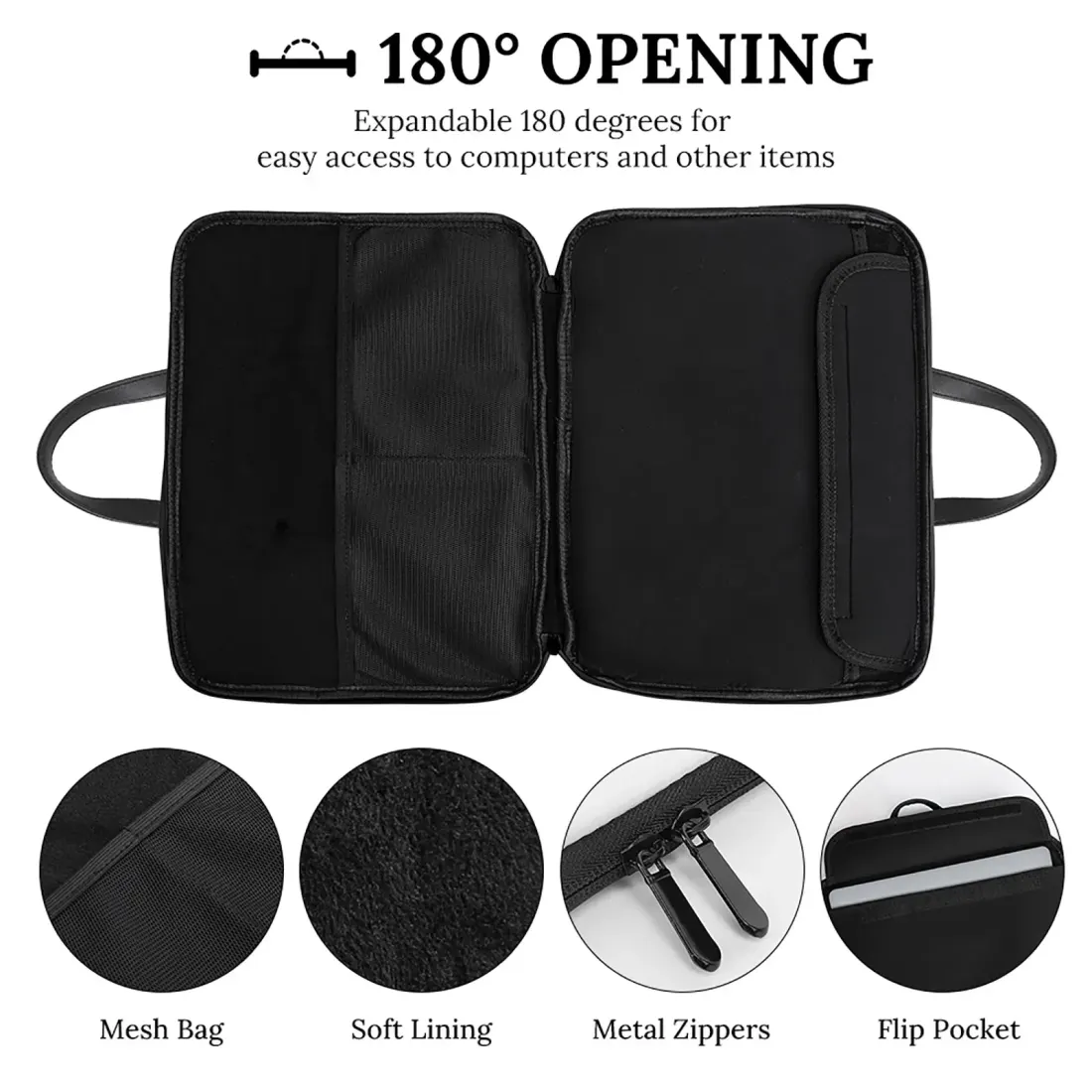 PU Leather Laptop Bag(37x28cm) — photo 5