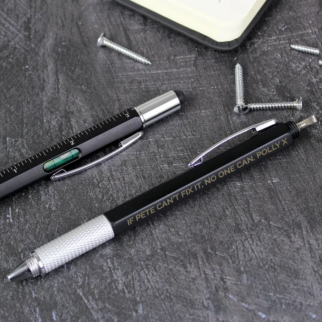 Custom Engraved Pen, Personalized Multi-Function Writing Tool, Engraved Birthday Gift for Him — photo 5