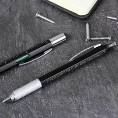 Custom Engraved Pen, Personalized Multi-Function Writing Tool, Engraved Birthday Gift for Him thumbnail 5