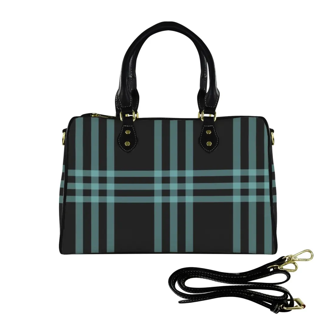 Custom Small Travel Bag-Black Handle (Model 1749) — photo 5