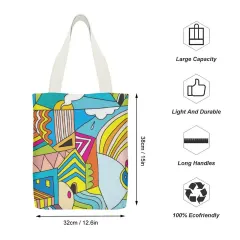Canvas Tote Bag 32x38 cm (Two-Sided Printing) thumbnail 4