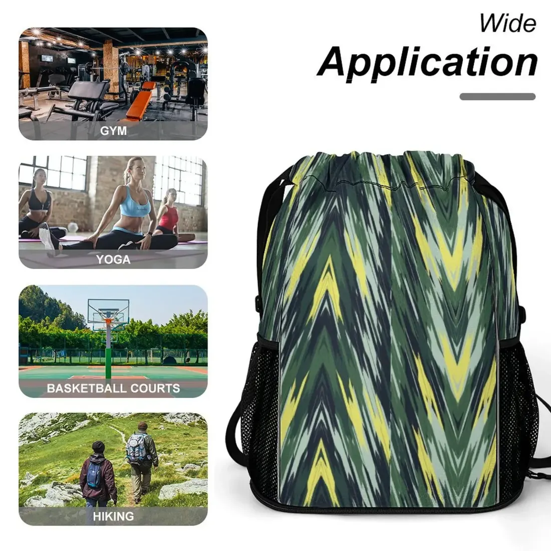 Drawstring Backpack — photo 3